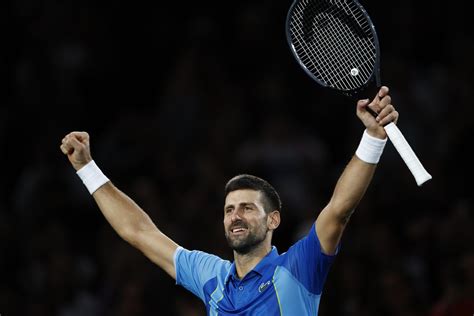 novak djokovic Paris masters 2023